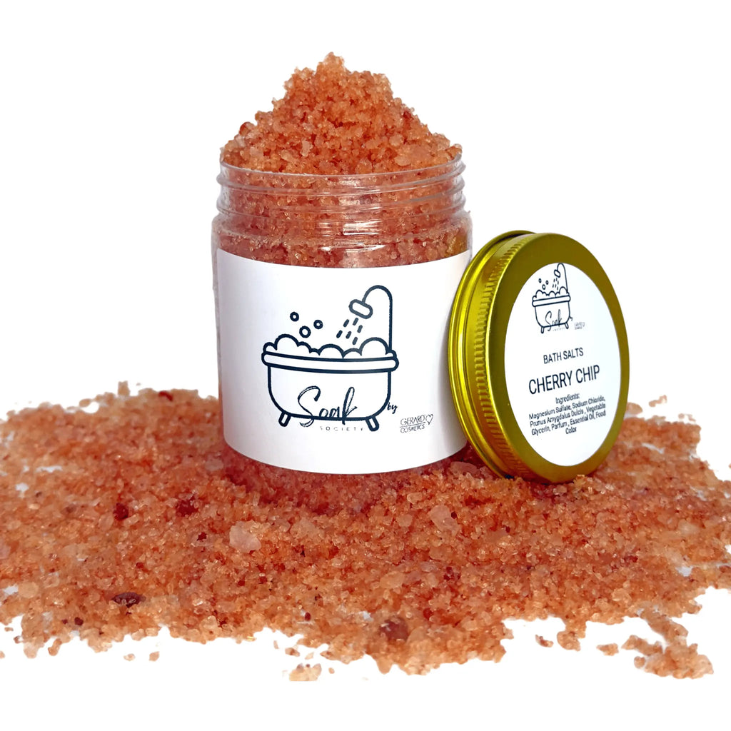 Soak Society Bath Salts - Cherry Chip Gerard Cosmetics