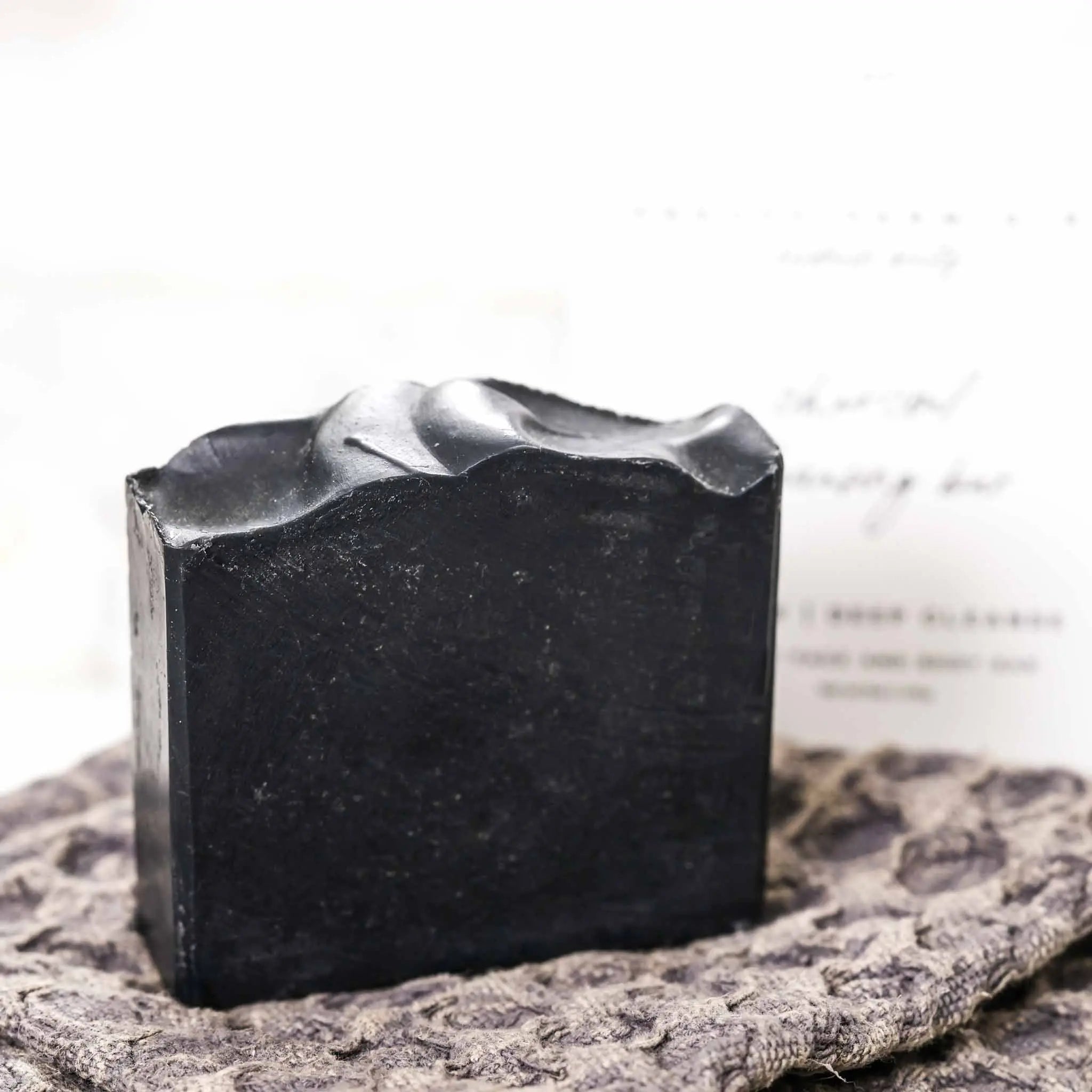 Clarifying Charcoal Bar Handmade Tallow and Goat Milk Soap Bar Pretty farm girl