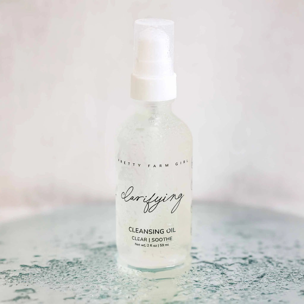 Clarifying Cleansing Oil for Acne Prone Skin Pretty farm girl