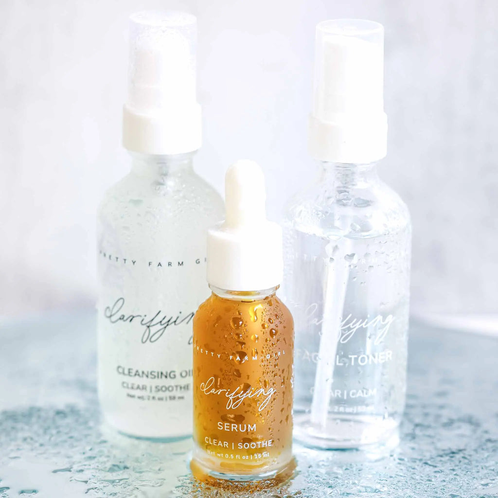 Clarifying Kit for Acne Prone Skin Pretty farm girl
