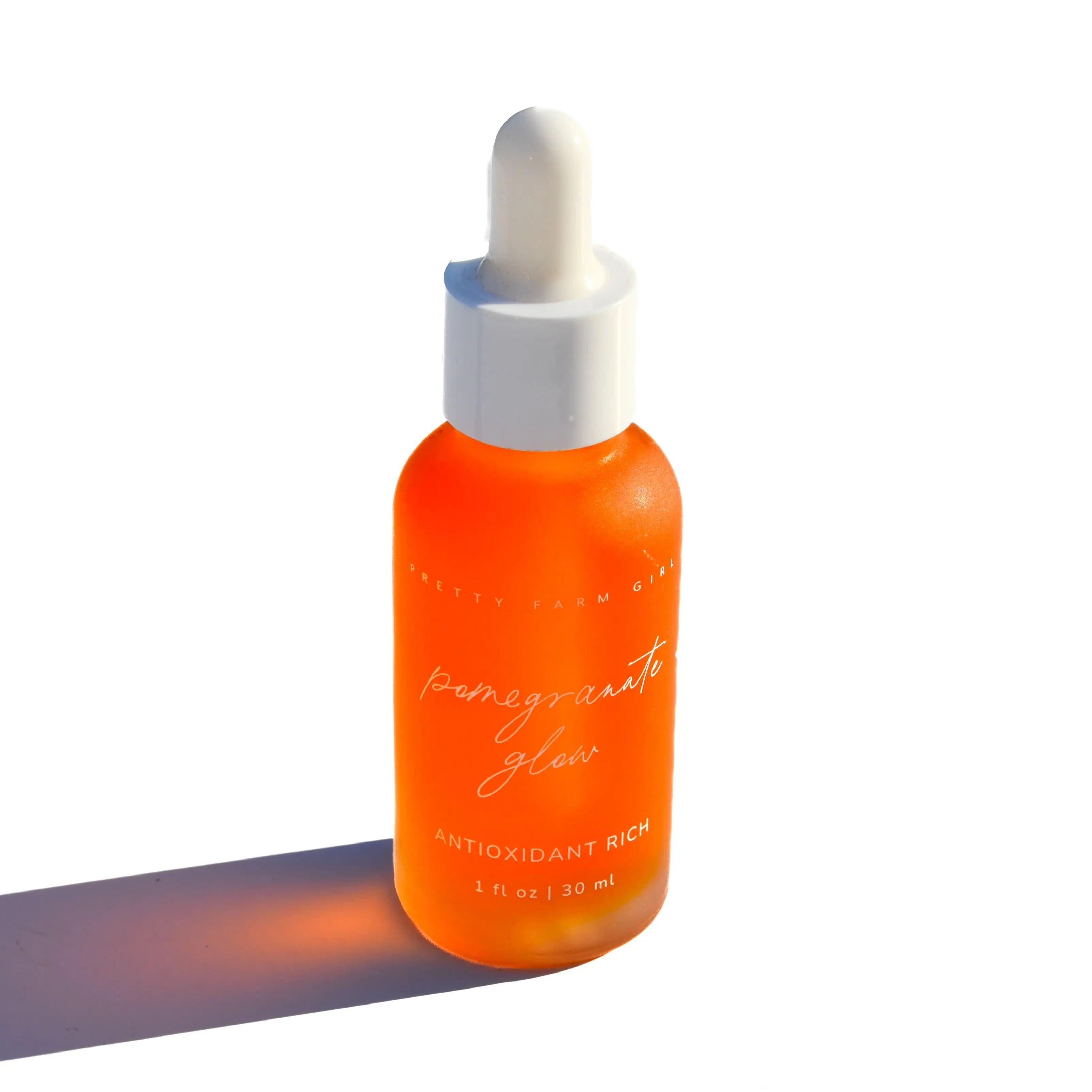 Pomegranate Glow Natural Skin Protecting Serum Pretty farm girl