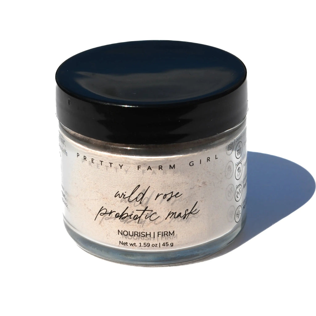 Wild Rose + Honey Probiotic Mask Pretty farm girl