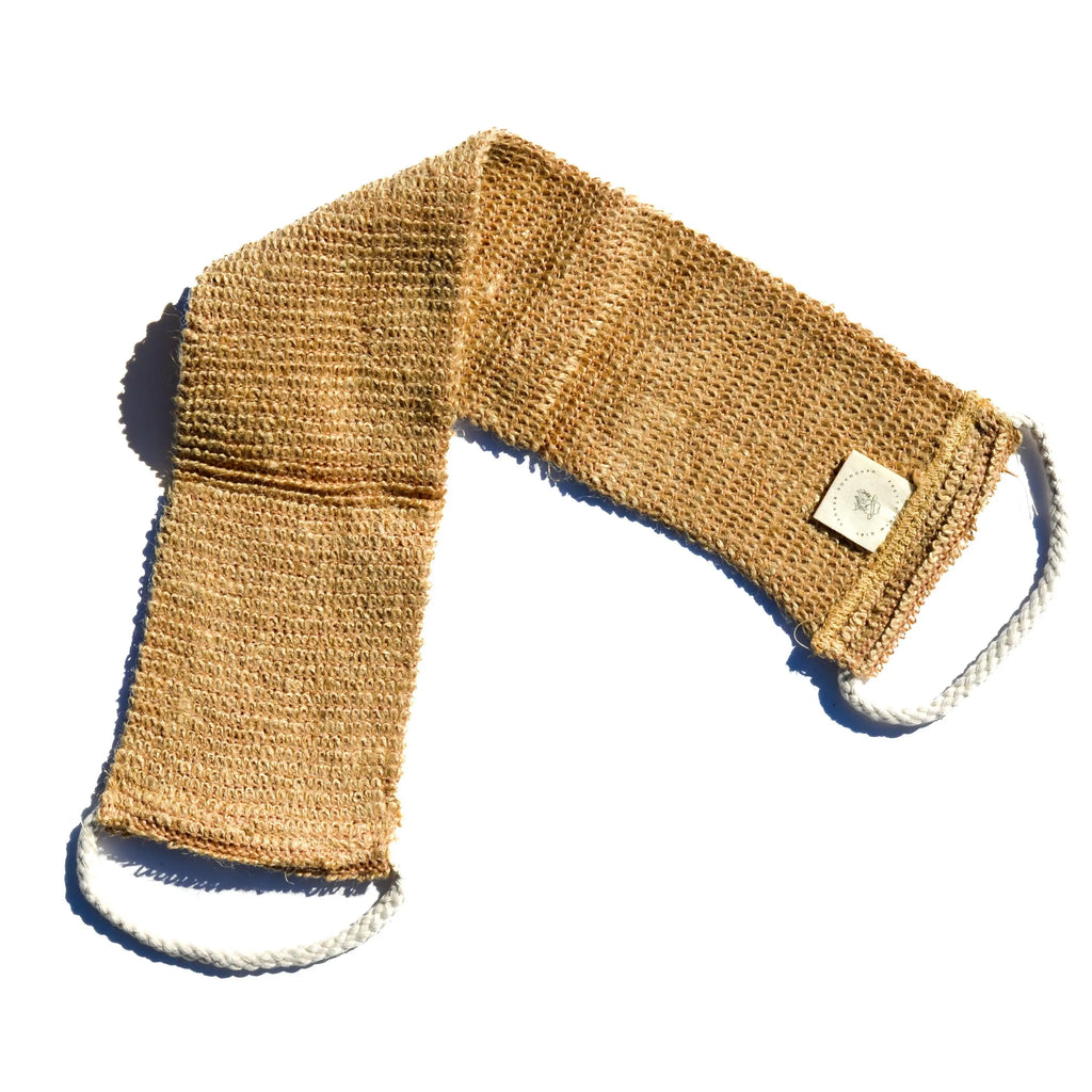 Sisal Back Exfoliating Strap Pretty farm girl