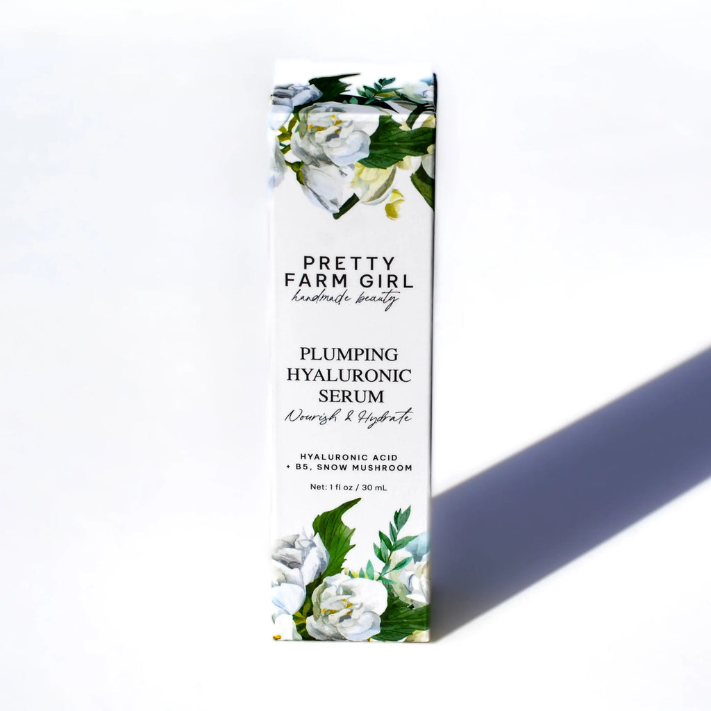 Hyaluronic Plumping Serum with Vitamin B5 + Snow Mushroom Pretty farm girl