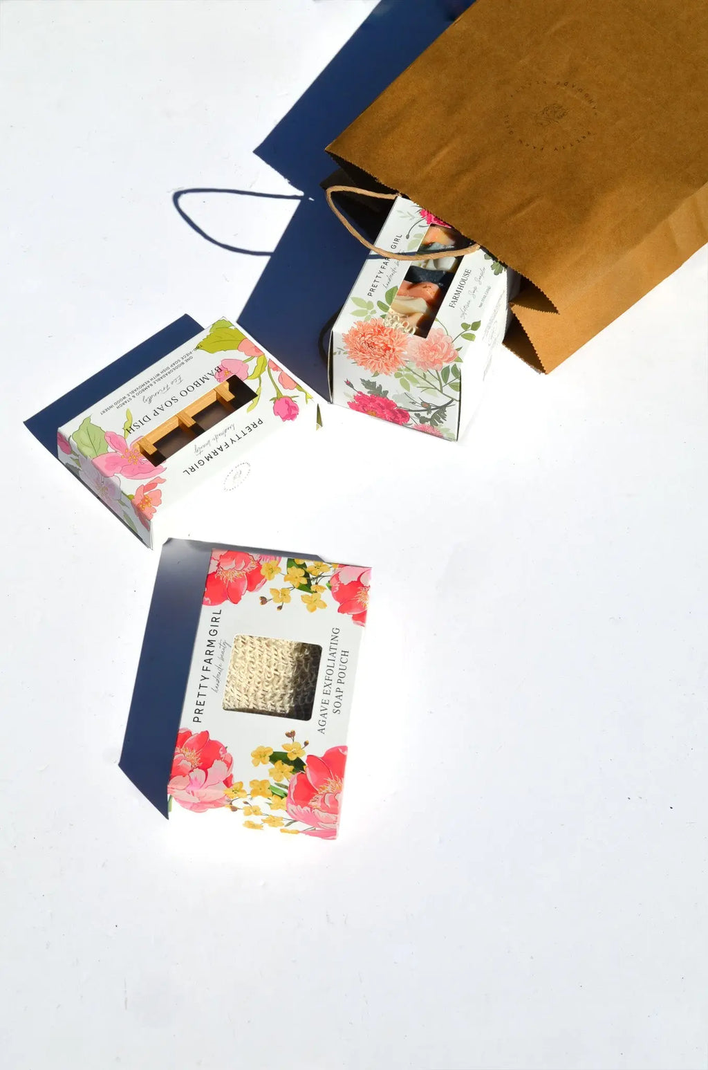 Farmhouse Artisan Goat Milk & Tallow Soap Sampler Pretty farm girl