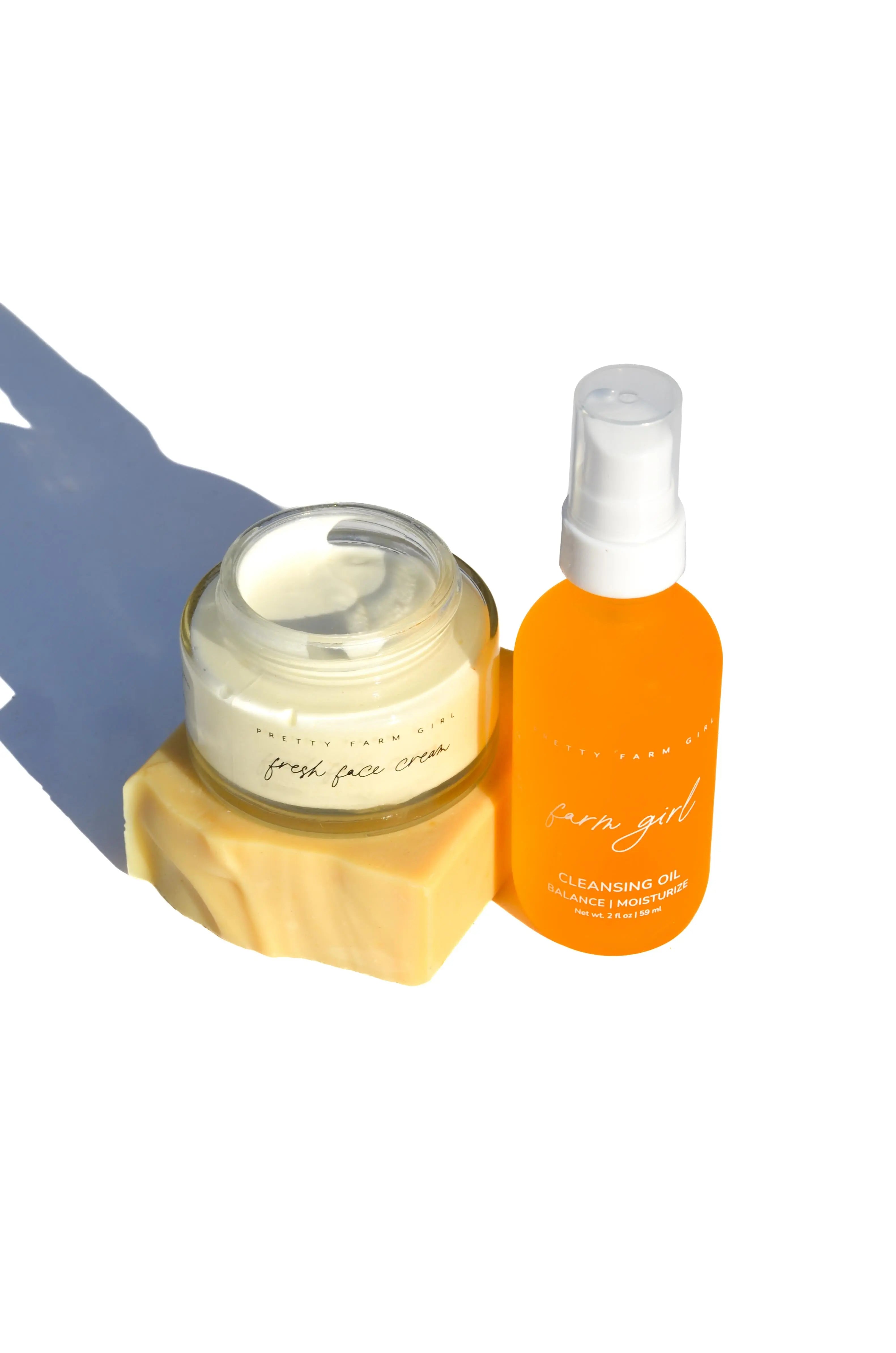 Double Cleansing Kit: Anti-Aging Pretty farm girl