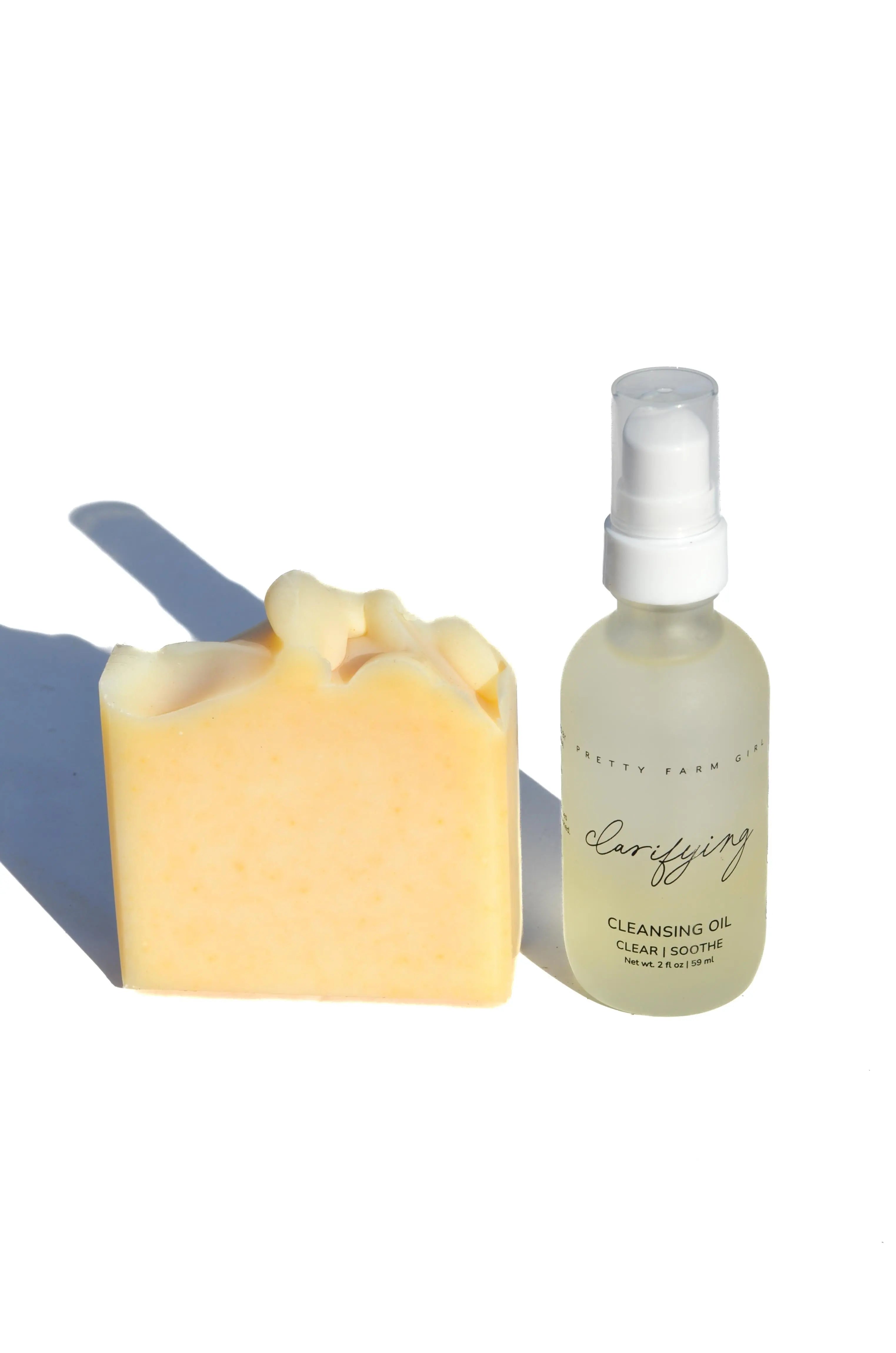 Double Cleansing Kit: Soothing Pretty farm girl