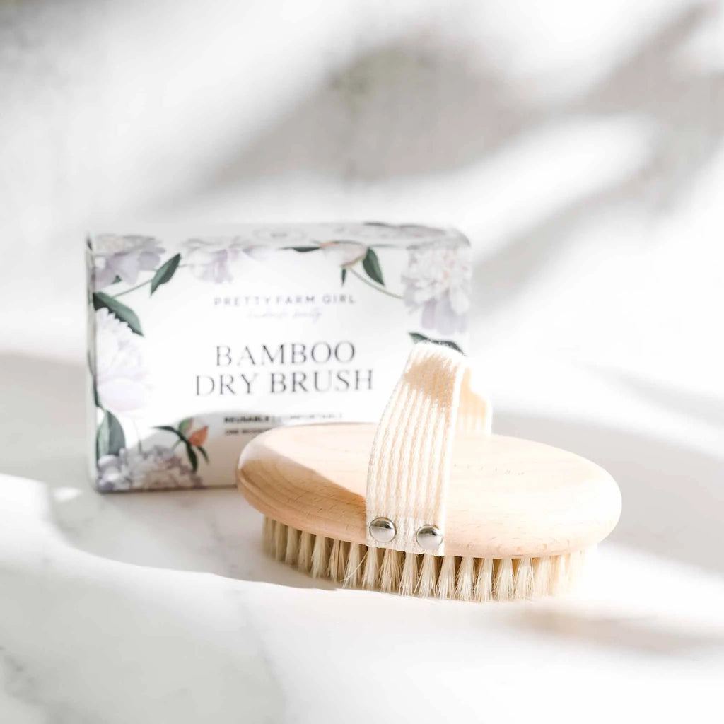 Dry Body Brush Pretty farm girl