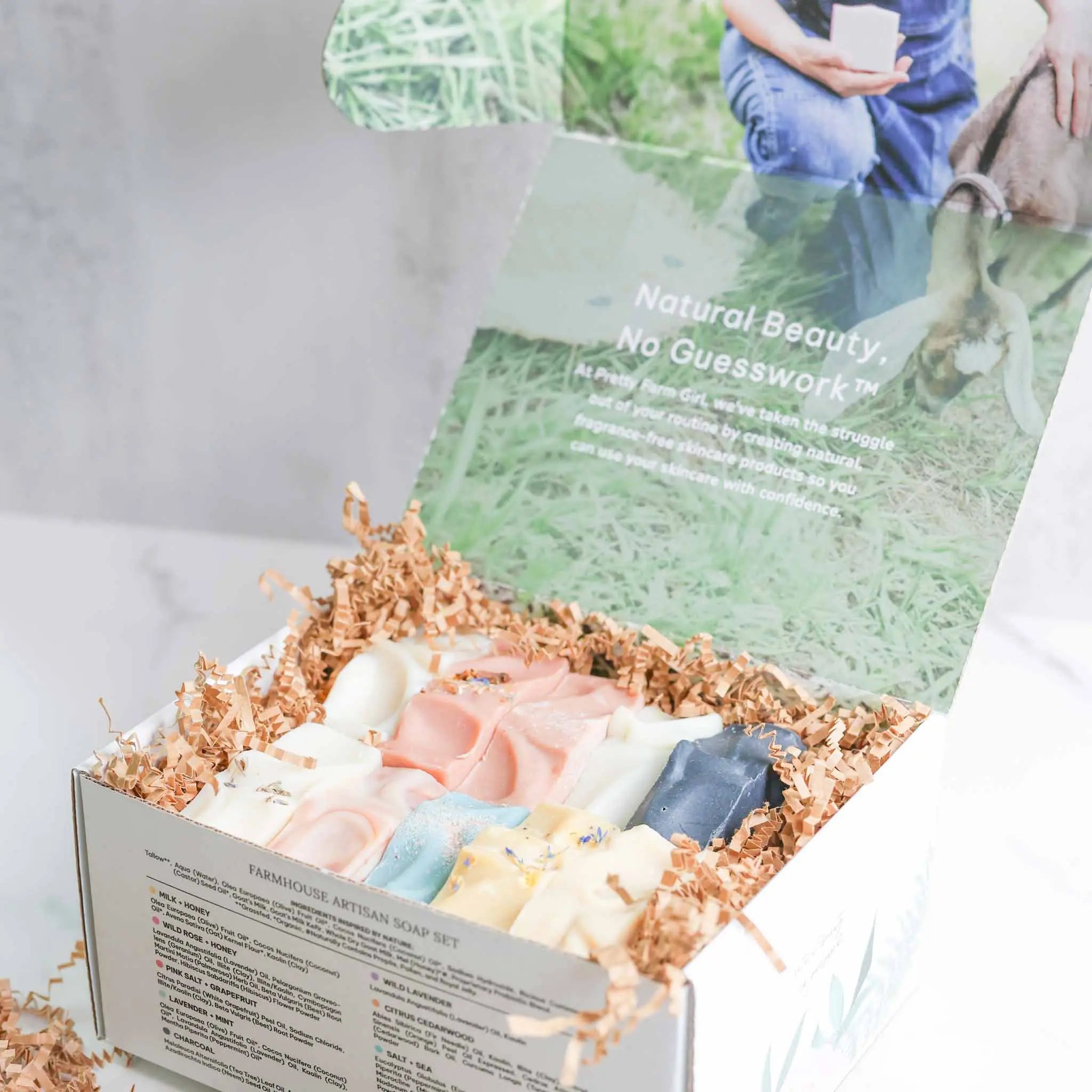 Farmhouse Artisan Goat Milk & Tallow Soap Collection Pretty farm girl