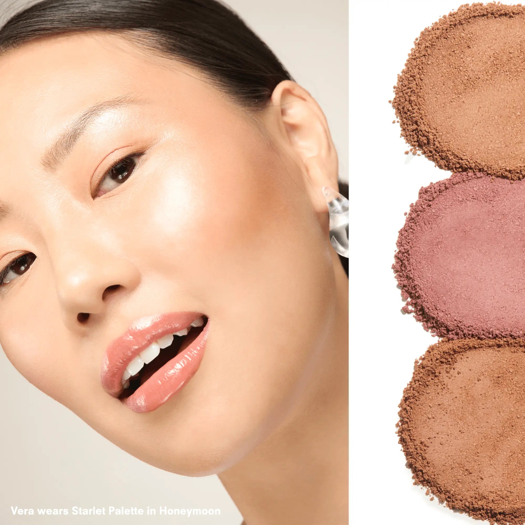 Honeymoon Blush and Bronzer- Starlet Face Palette Gerard Cosmetics