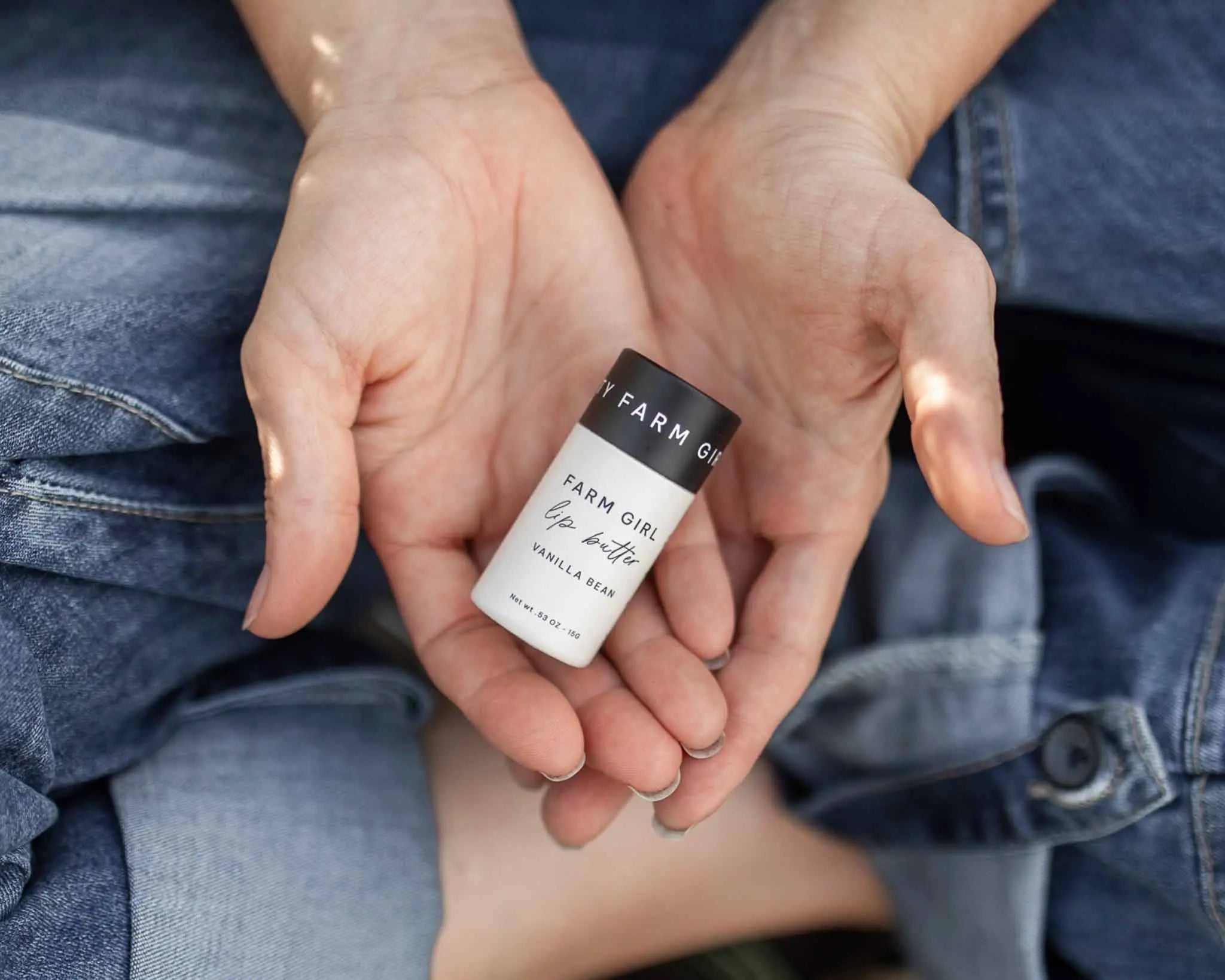 Vanilla Bean Tallow Lip Butter in Eco-Friendly Travel Tubes Pretty farm girl