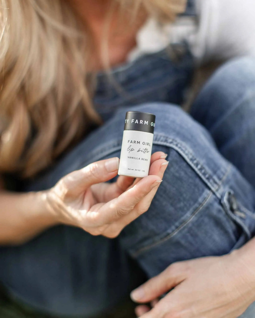 Vanilla Bean Tallow Lip Butter in Eco-Friendly Travel Tubes Pretty farm girl