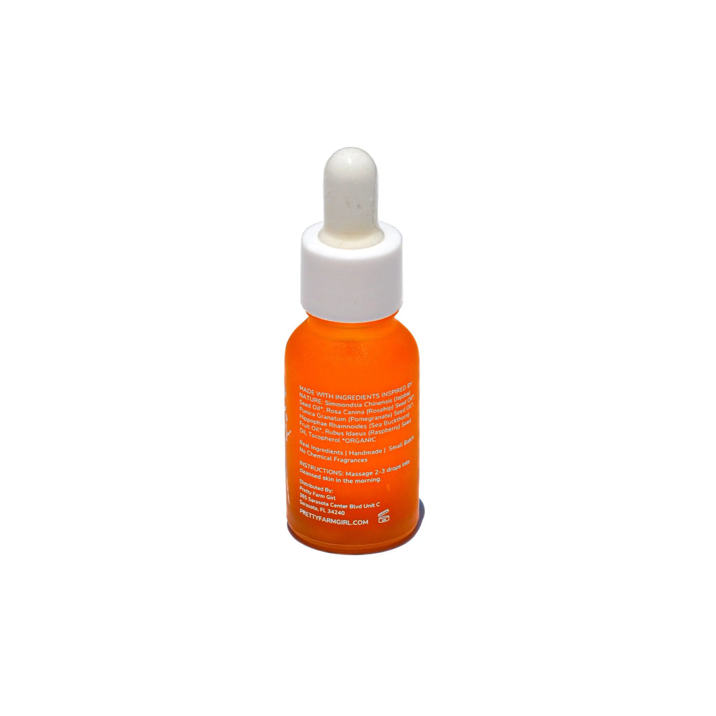 Pomegranate Glow Natural Skin Protecting Serum Pretty farm girl