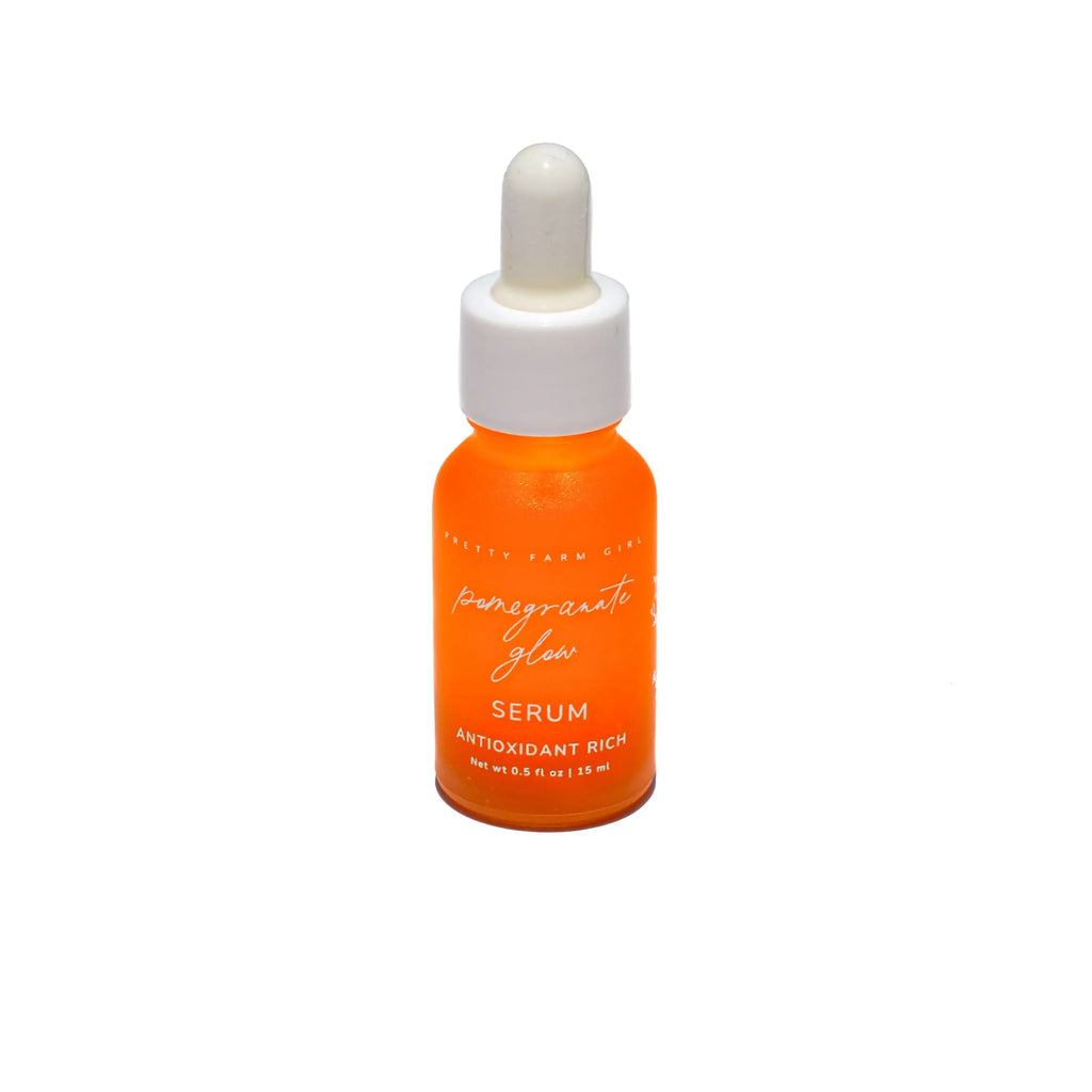 Pomegranate Glow Natural Skin Protecting Serum Pretty farm girl