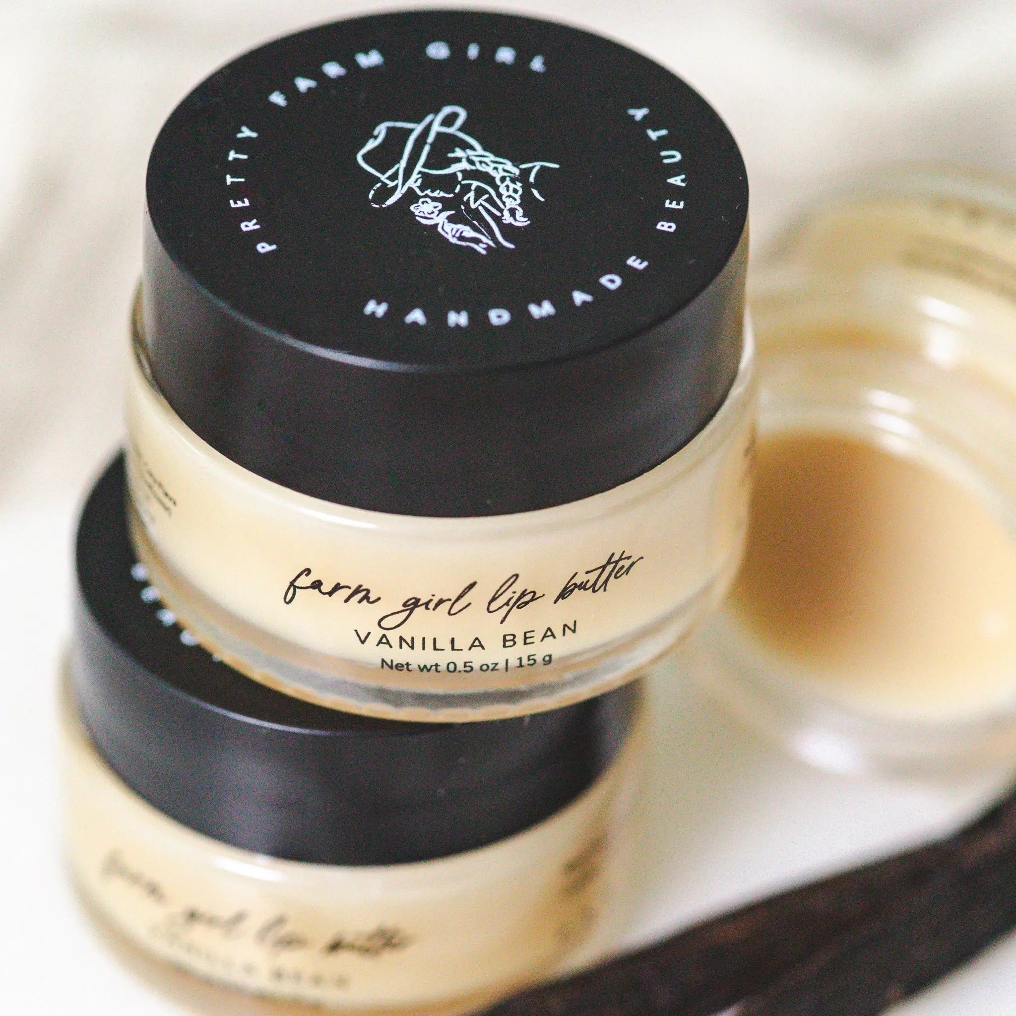Vanilla Bean Tallow Lip Butter Pretty farm girl