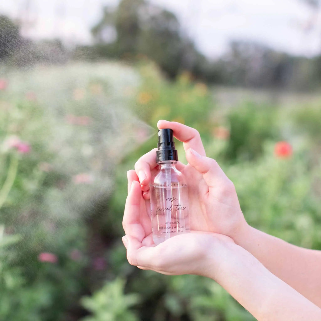 Organic Pure Rose Facial Toner Pretty farm girl