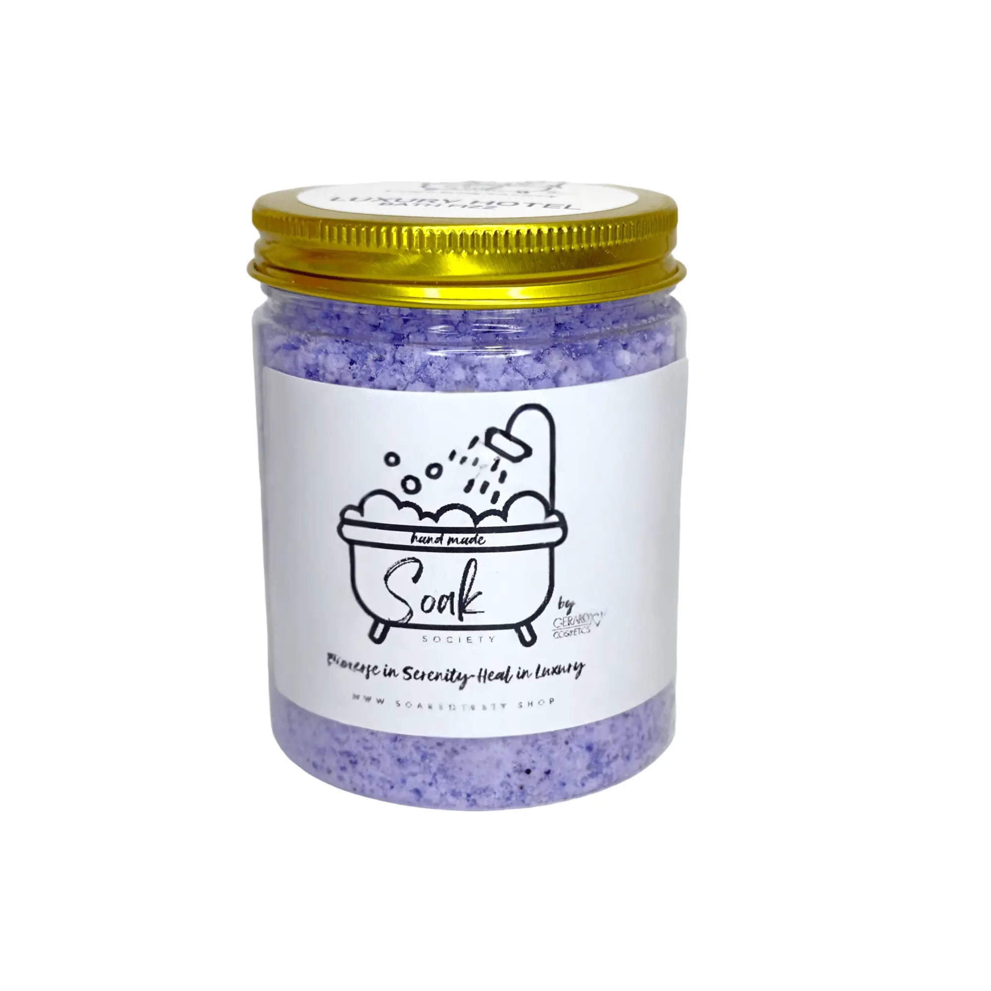 Soak Society Bath Fizz - Luxury Hotel Gerard Cosmetics