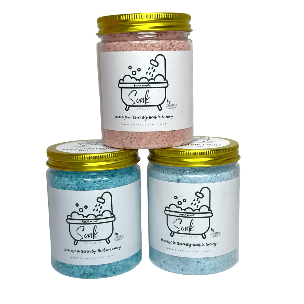 Soak Society Bath Fizz - Eucalyptus Rain Gerard Cosmetics