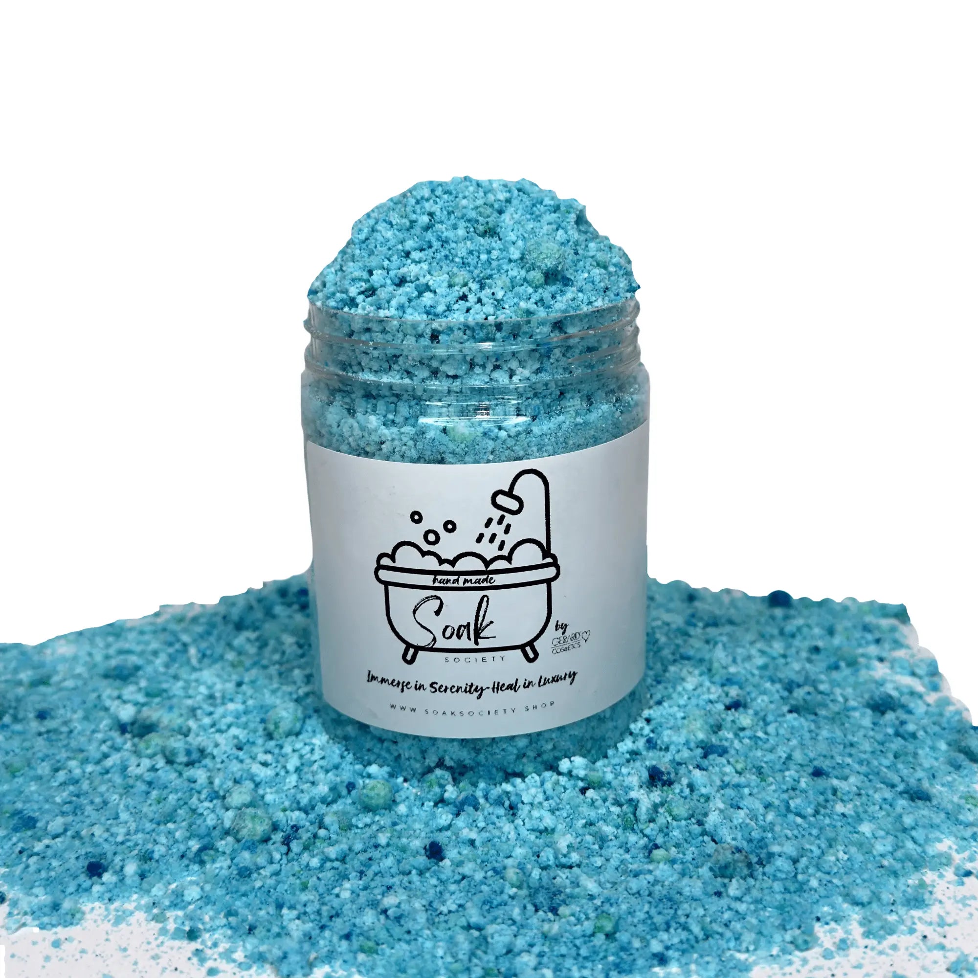 Soak Society Bath Fizz - Eucalyptus Rain Gerard Cosmetics