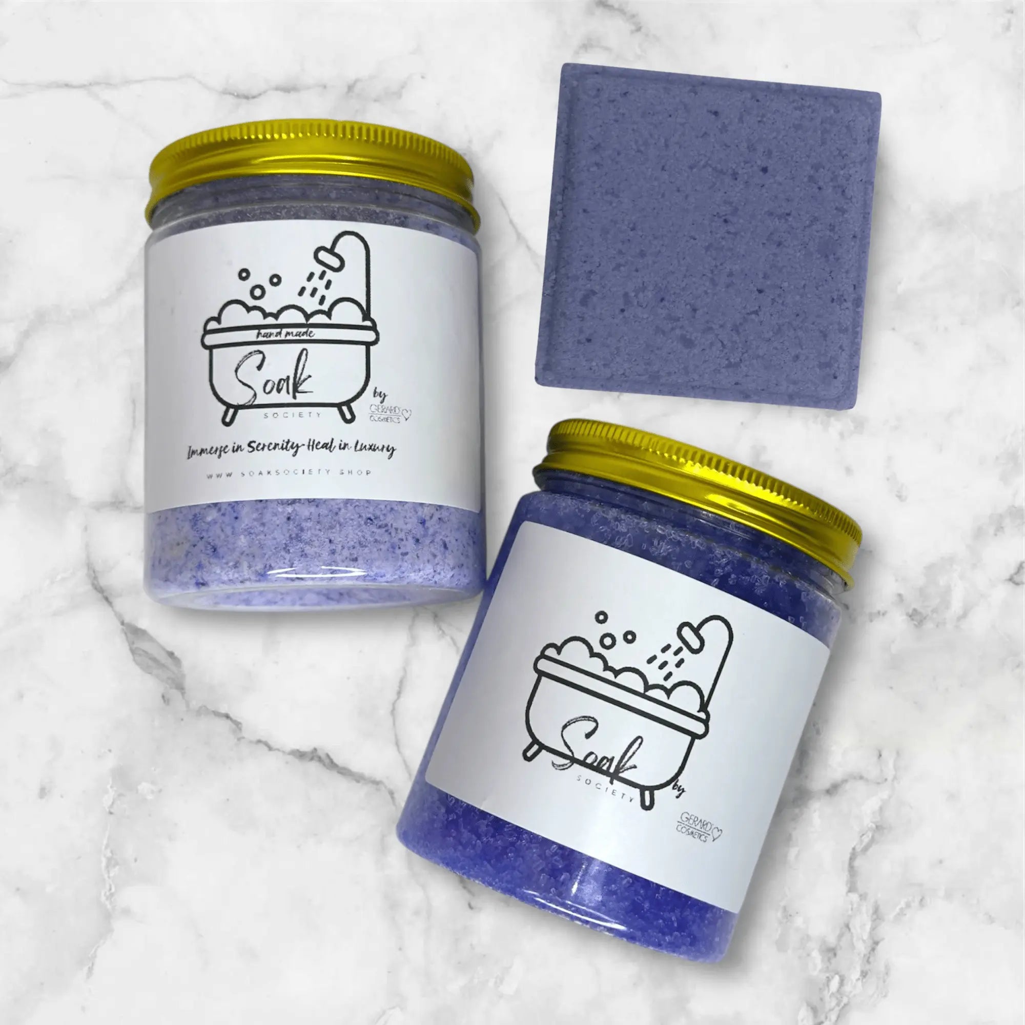 Soak Society Bath Fizz - Luxury Hotel Gerard Cosmetics