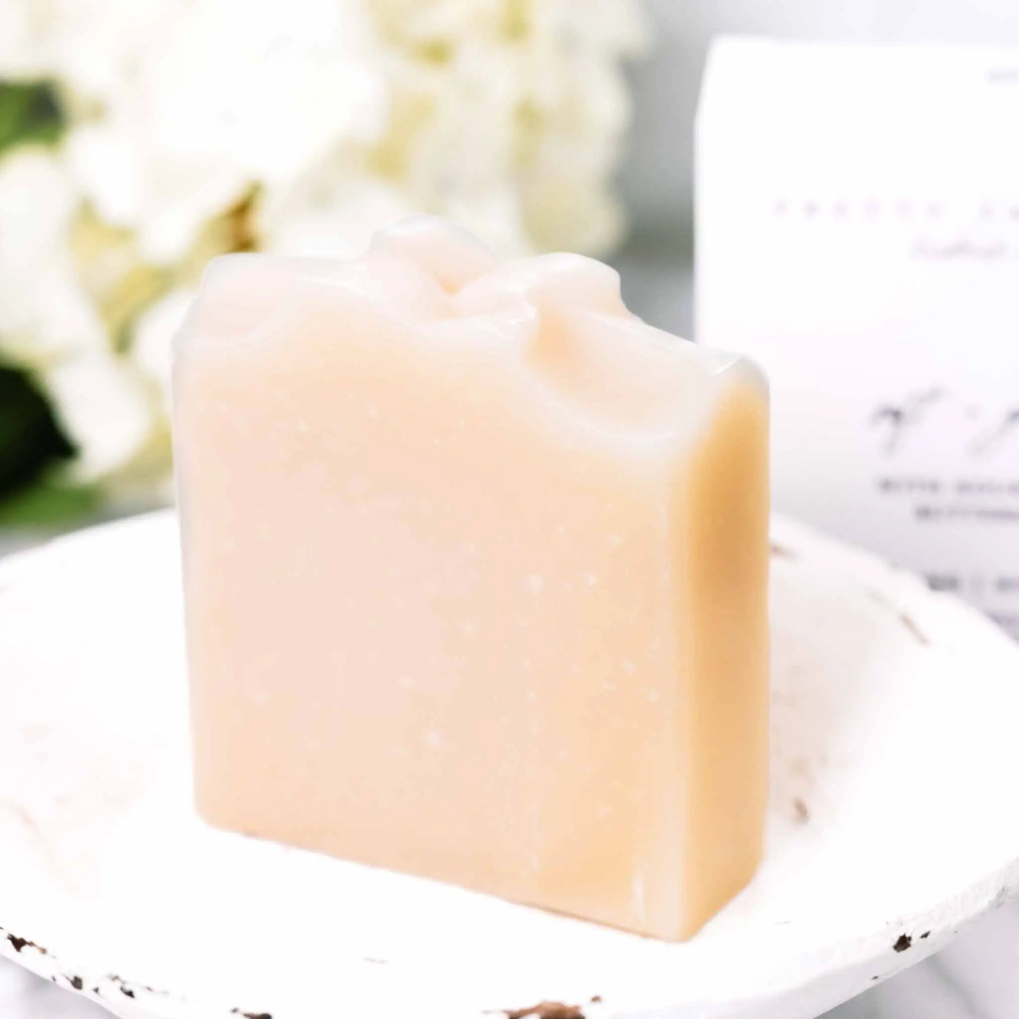 Soft + Gentle Buttermilk Soap Made for Sensitive Skin Fragrance Free Handmade Tallow and Goat Milk Soap Bar Pretty farm girl