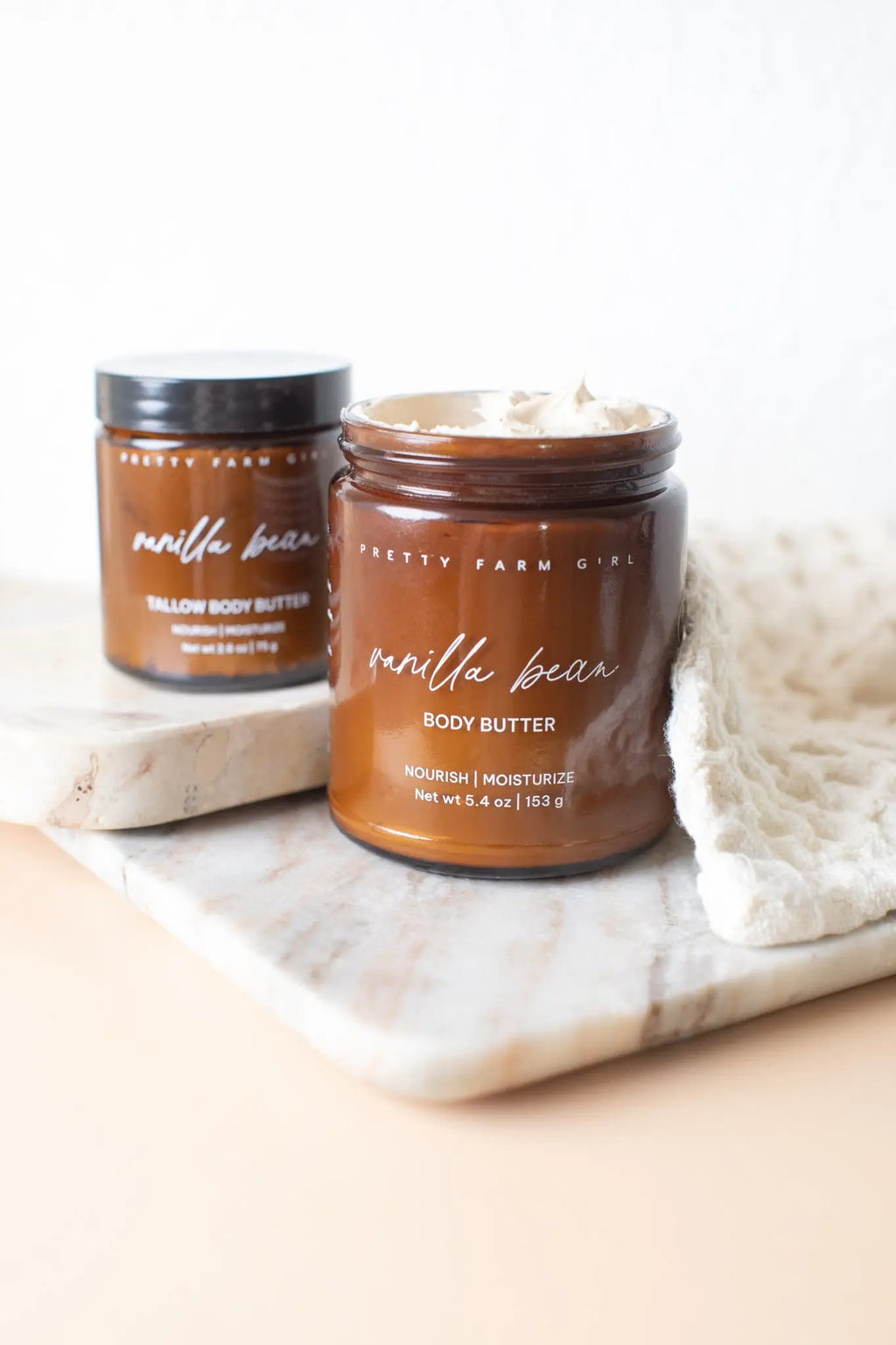 Vanilla Bean + Tallow Whipped Body Butter Pretty farm girl