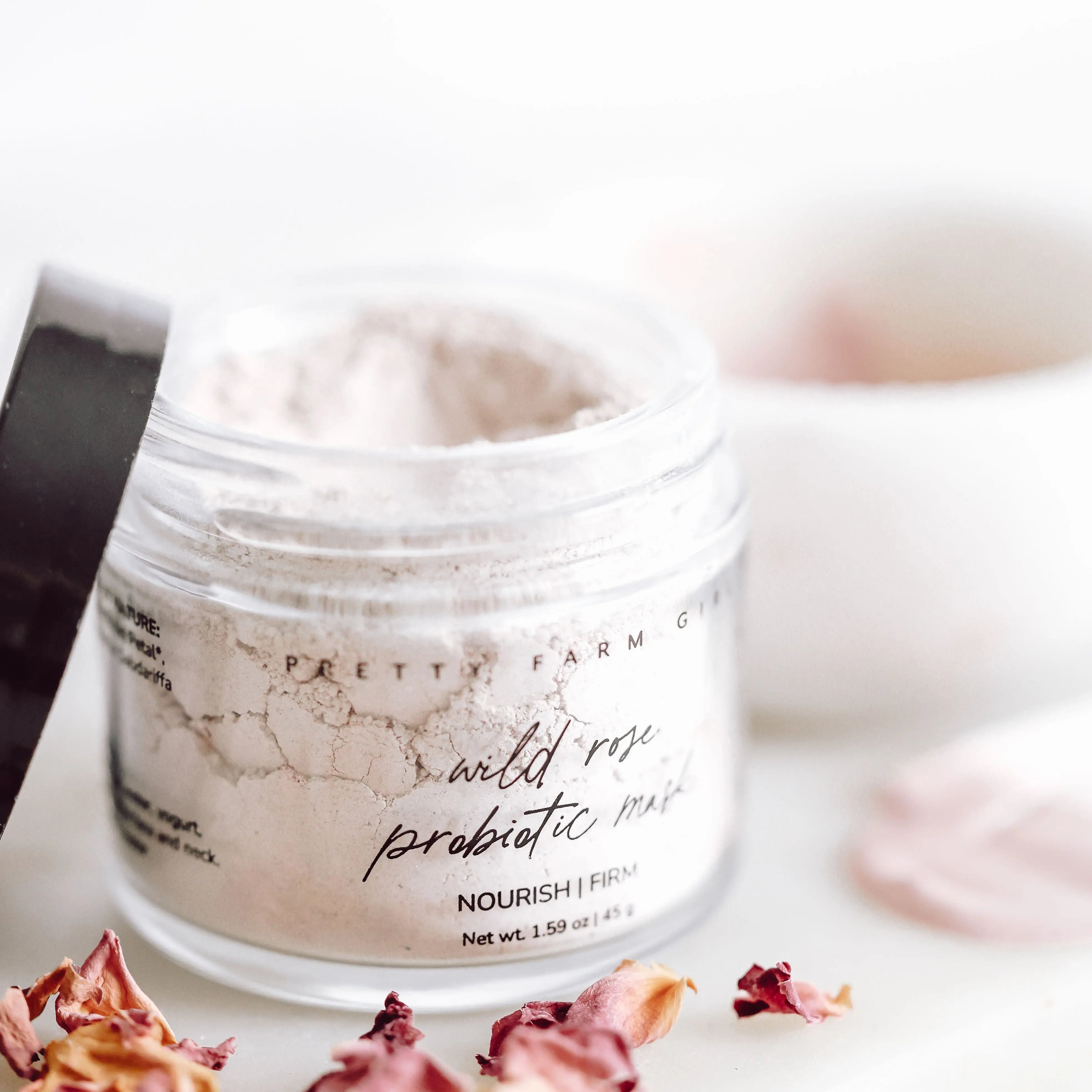 Wild Rose + Honey Probiotic Mask Pretty farm girl