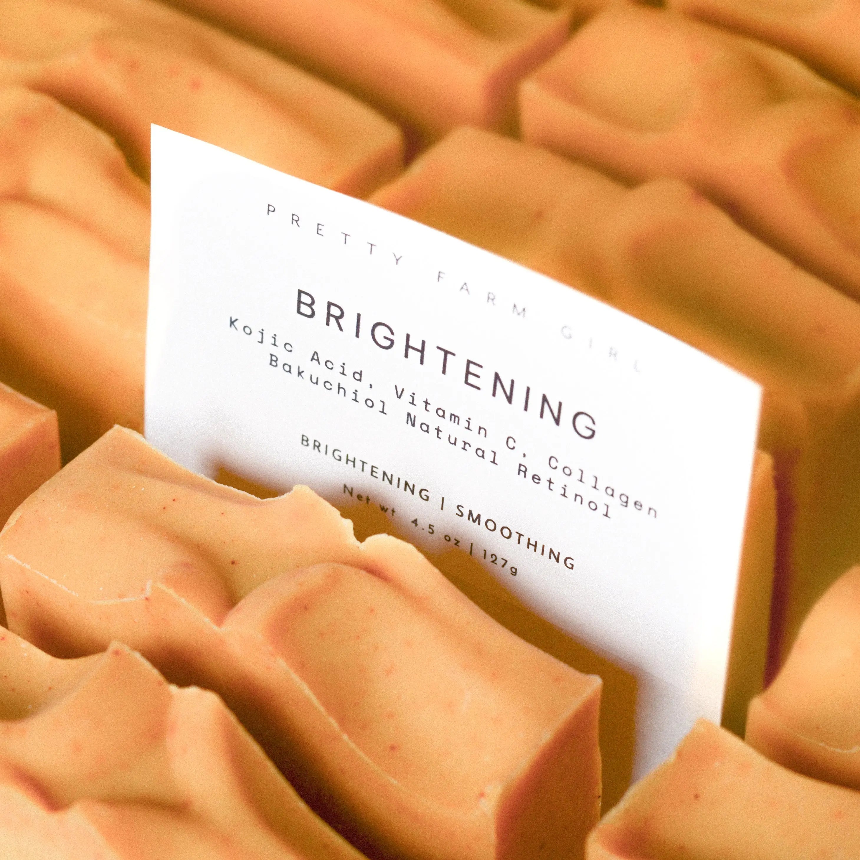 Brightening Vitamin C and Bakuchiol Soap Bar Pretty farm girl