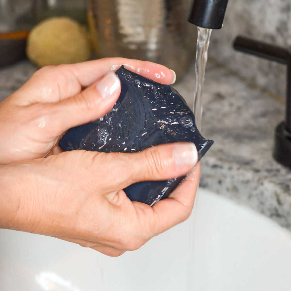 Clarifying Charcoal Bar Handmade Tallow and Goat Milk Soap Bar Pretty farm girl