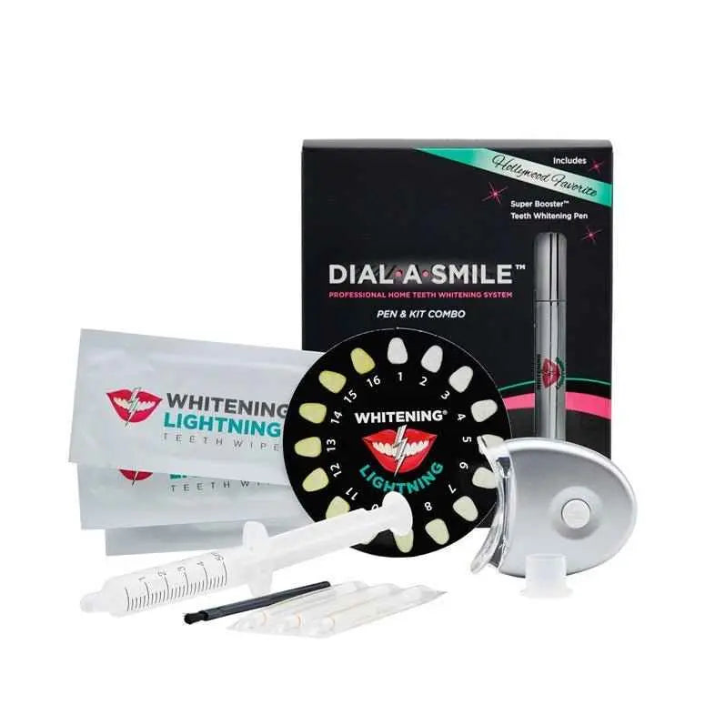 Dial A Smile Teeth Whitening Kit & Teeth Whitening Pen Combo Gerard Cosmetics