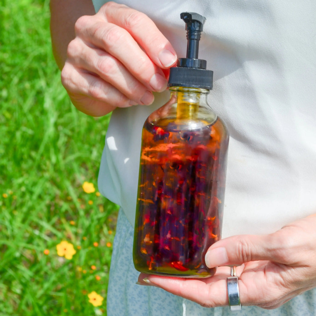 Lymph Love Natural Body Oil - Best for Lymphatic Massages Pretty farm girl