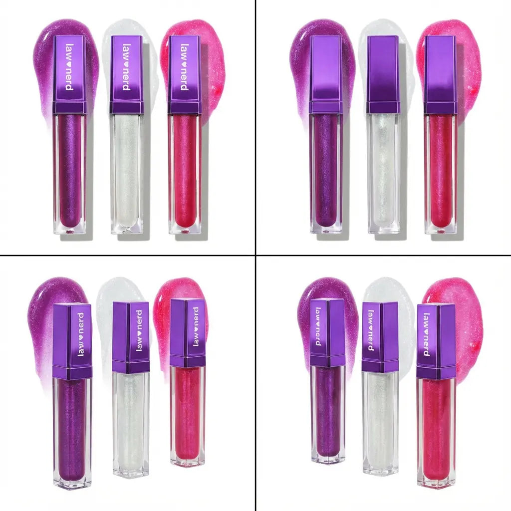 Emily D. Baker X Gerard Cosmetics®️ 3 Lip Gloss Set  Allegations & Shade Collection Gerard Cosmetics