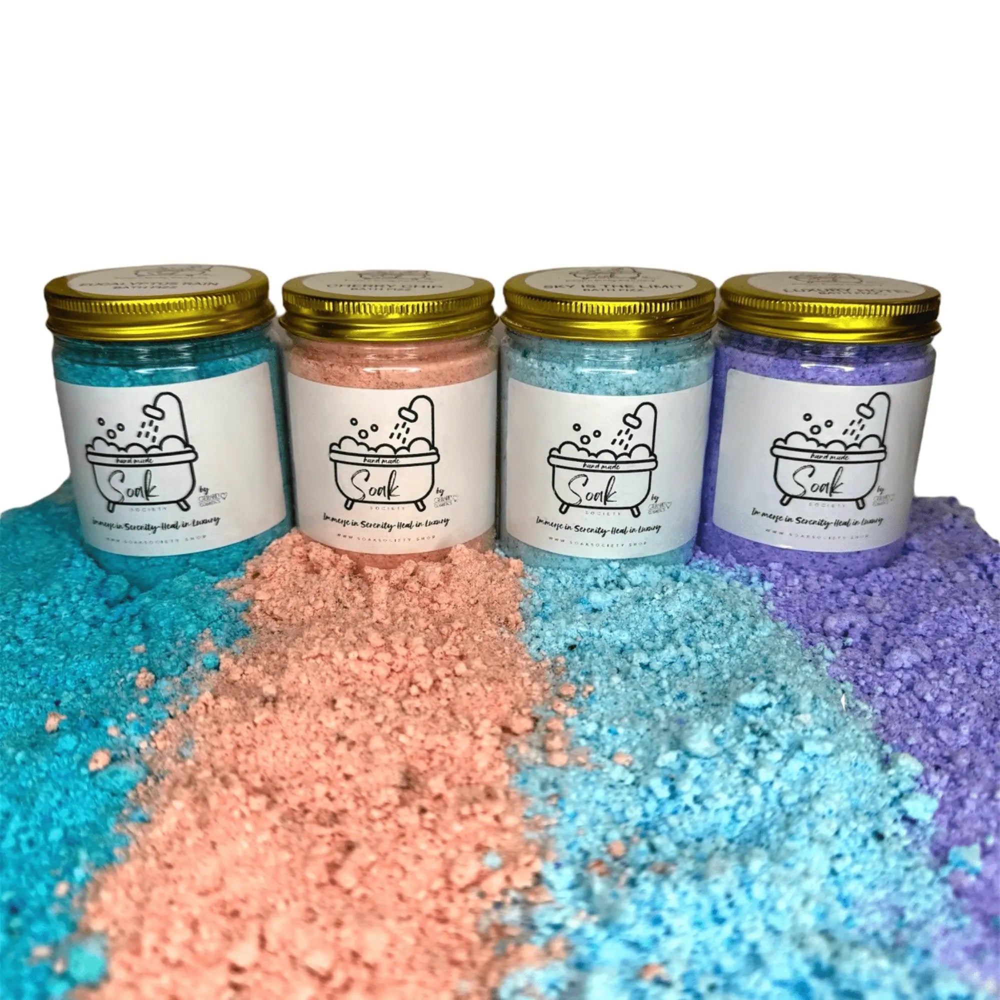 Soak Society Bath Fizz - Sky Is The Limit Gerard Cosmetics