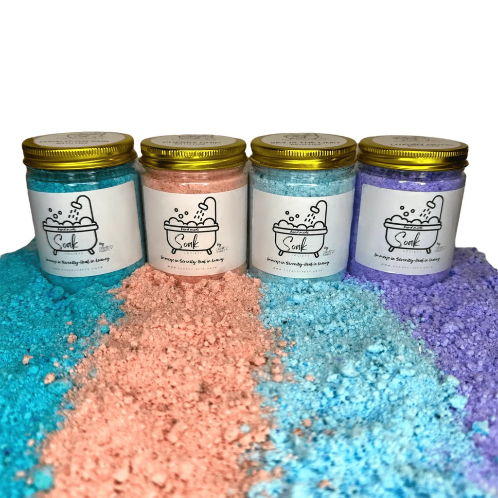 Soak Society Bath Fizz - Cherry Chip Gerard Cosmetics