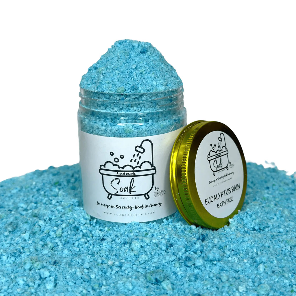 Soak Society Bath Fizz - Eucalyptus Rain Gerard Cosmetics