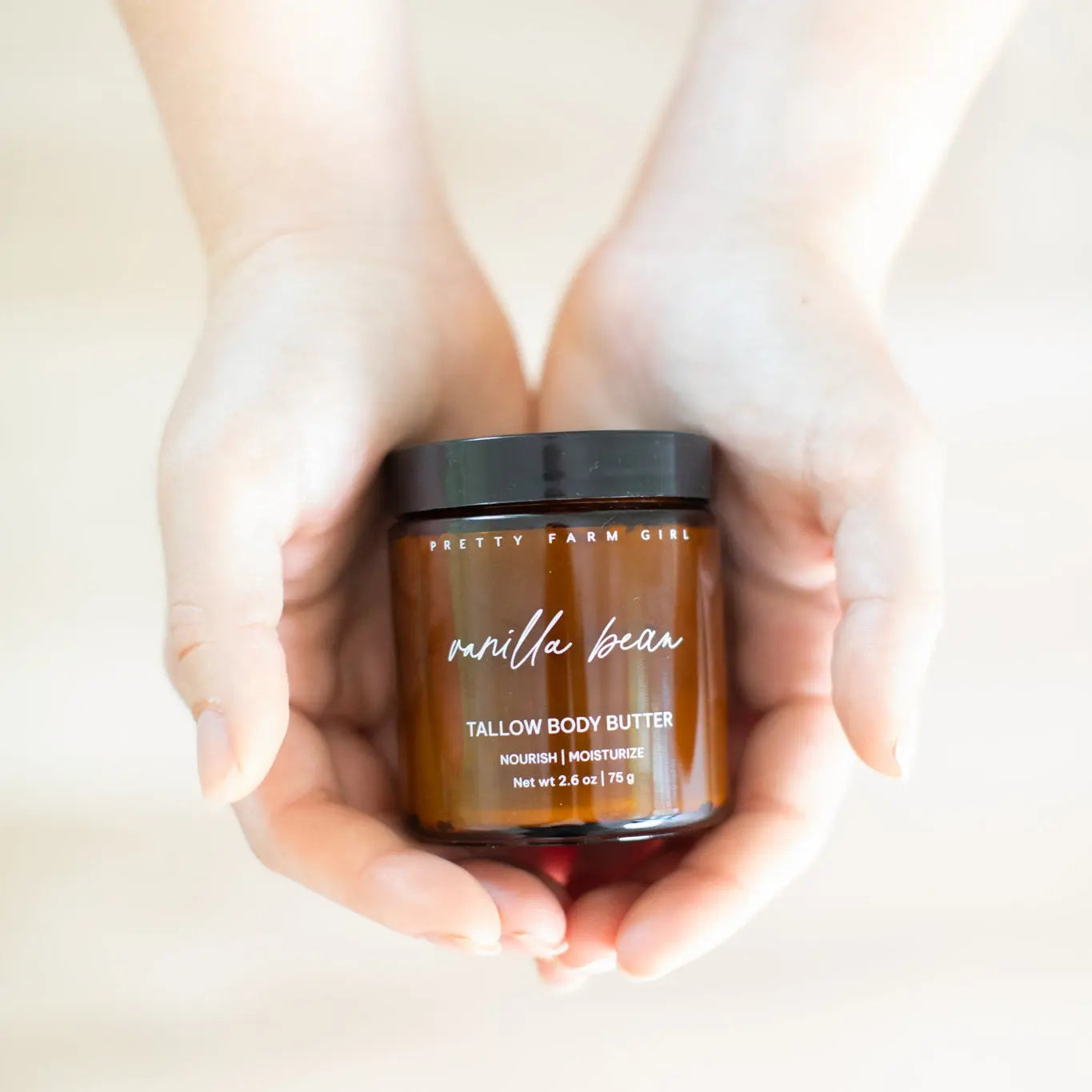 Vanilla Bean + Tallow Whipped Body Butter Pretty farm girl